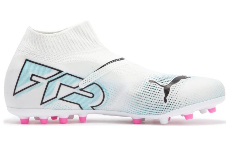 PUMA Future 7 Match + Ll MG Football Shoes 'White Blue' 107712-01