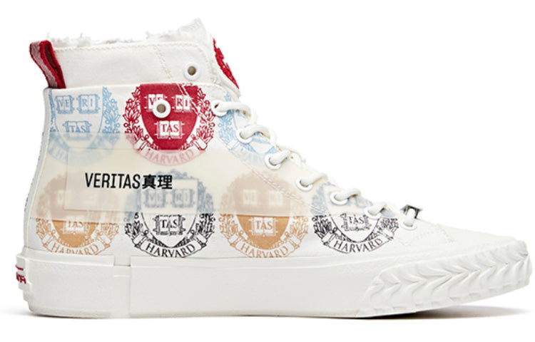 ANTA x Harvard Canvas High 'White' 112028652-8