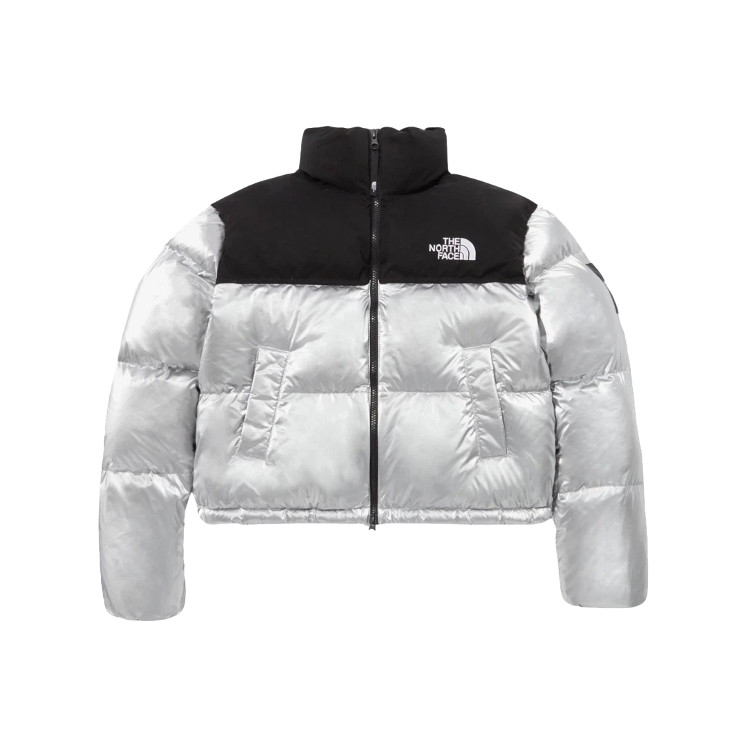 (WMNS) The North Face White Label Novelty Nuptse Down Jacket Asia Sizing 'SE Silver' NJ1DP87J