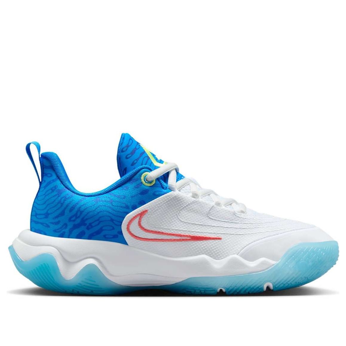 (GS) Nike Giannis Immortality 4 SE 'White Photo Blue Hyper Royal Light Lemon Twist' HF1181-100