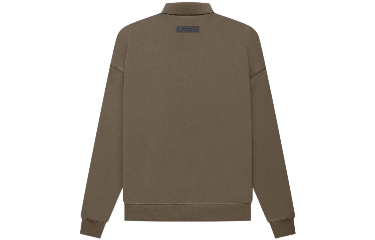 Fear of God Essentials FW22 LS Polo 'Wood' FOG-FW22-673