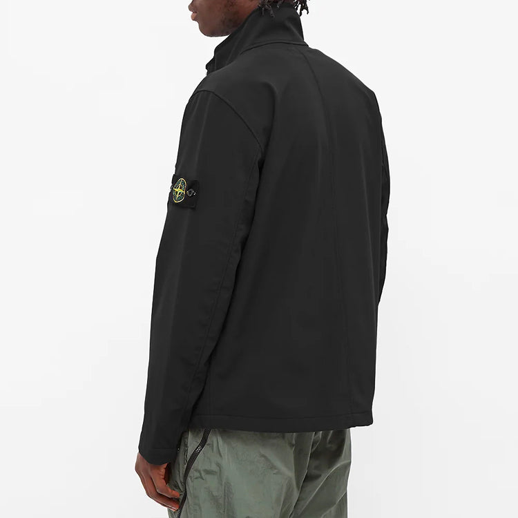STONE ISLAND Soft Shell-R Jacket 'Black' 741540827-V0029