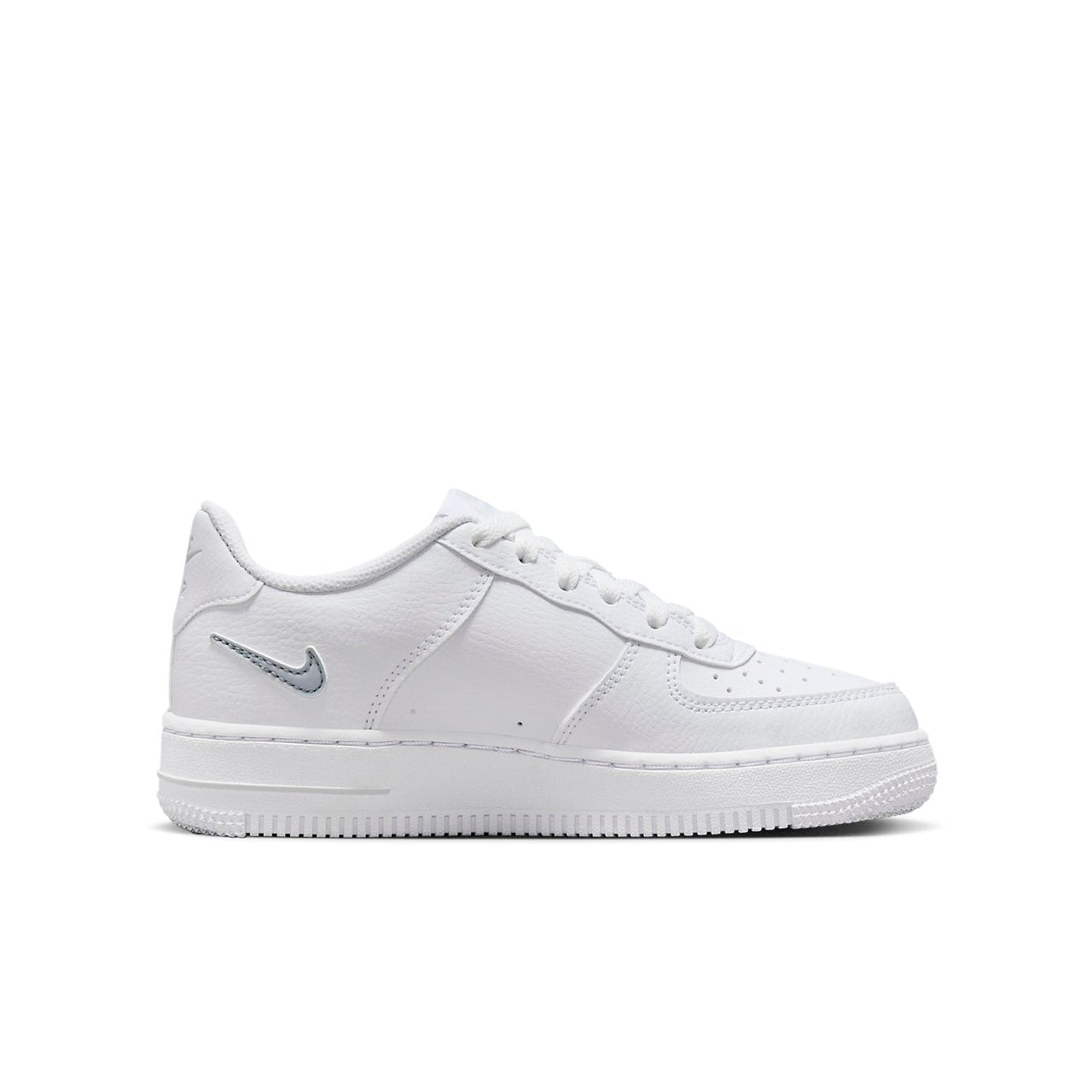 (GS) Nike Air Force 1 Low Cut Out 'Soft Grey' FQ2413-100