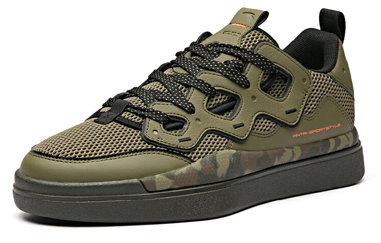 ANTA Skateboarding Series Sneakers 'Khaki Green' 11938043-4