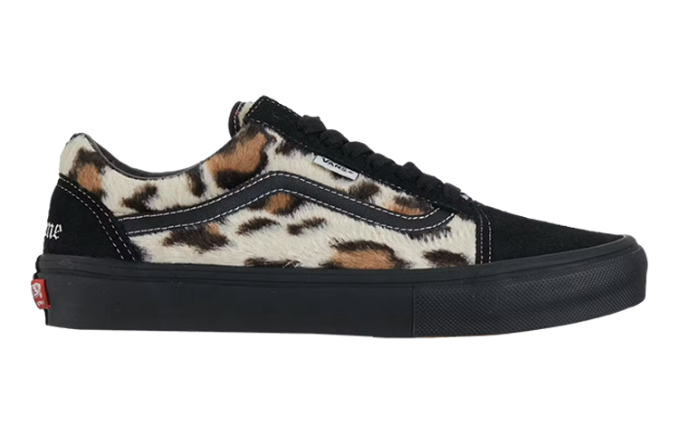 Vans Old Skool x Supreme Shoes 'Black White Brown' VN0A5FCBBM8