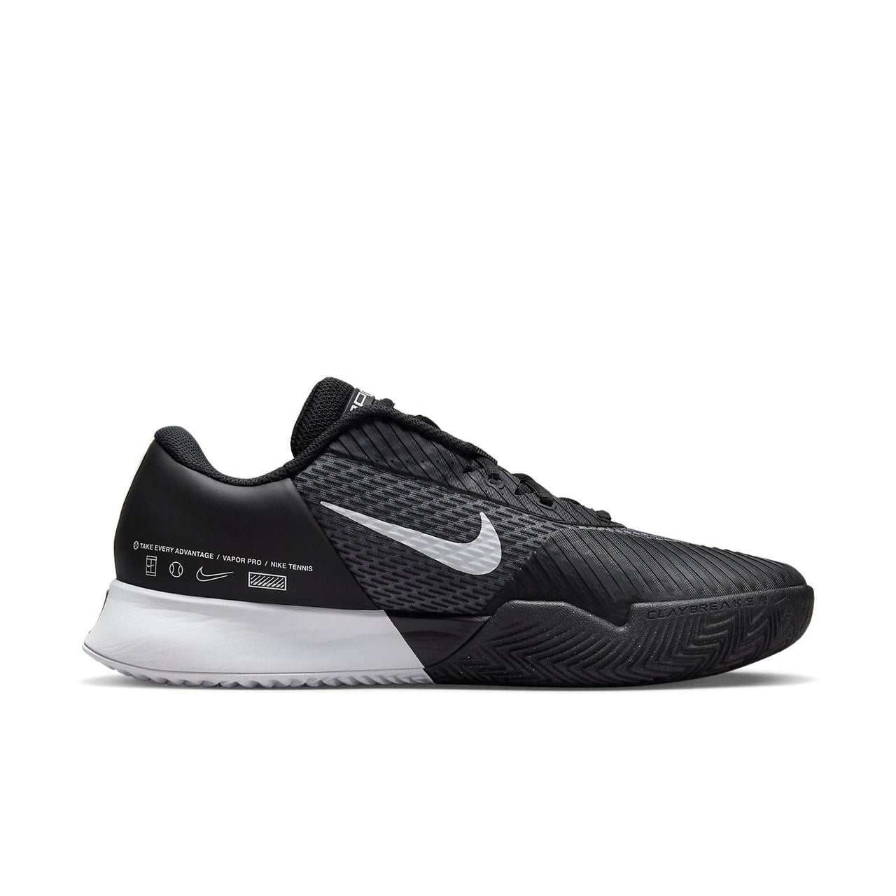 Nike Court Air Zoom Vapor Pro 2 Clay 'Black White' DV2020-001