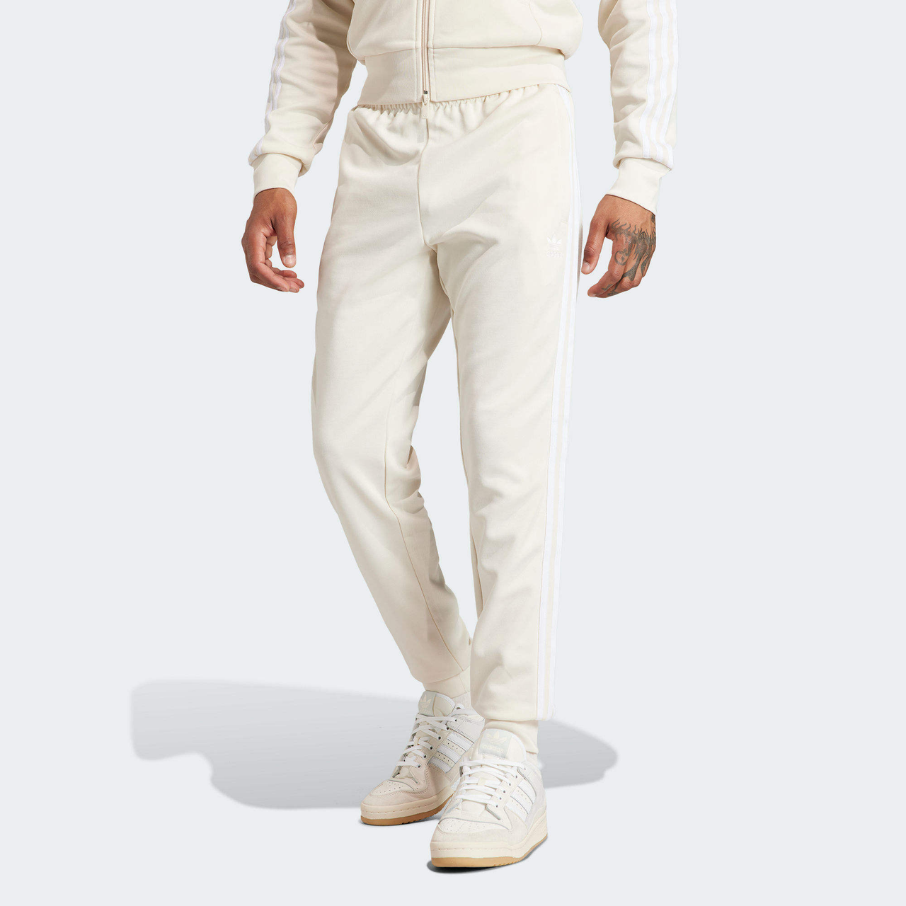 adidas originals Adicolor Classics SST Track Pants Asia Sizing 'Wonder White' IR9878