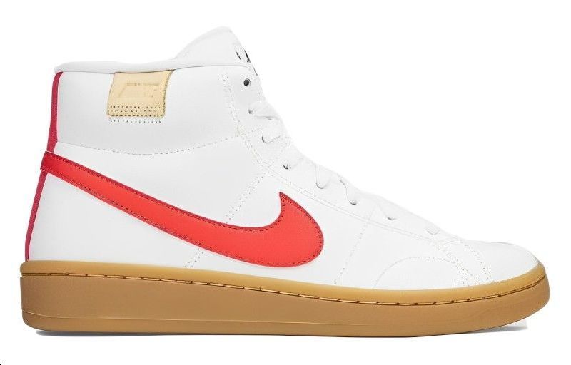 (WMNS) Nike Court Royale 2 Mid 'White Siren Red Gum' CT1725-101