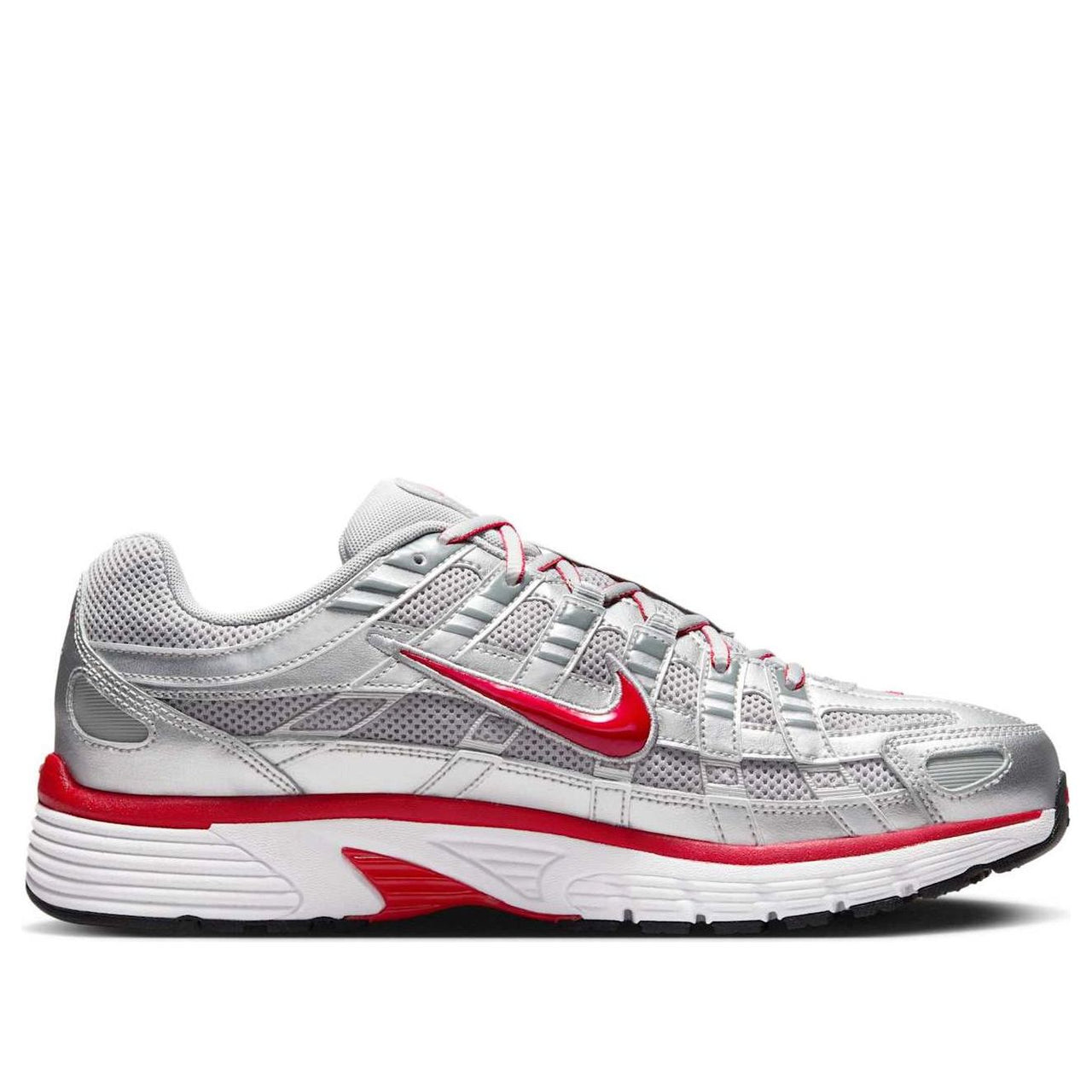 NIke P-6000 'Metallic Silver Cool Grey Red' CD6404-024