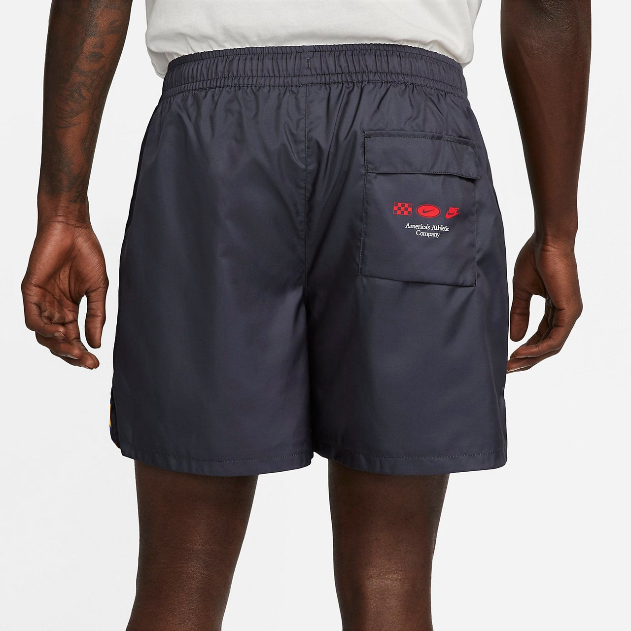 Nike Sportswear Woven Flow Americana Shorts 'Black' DV9628-010