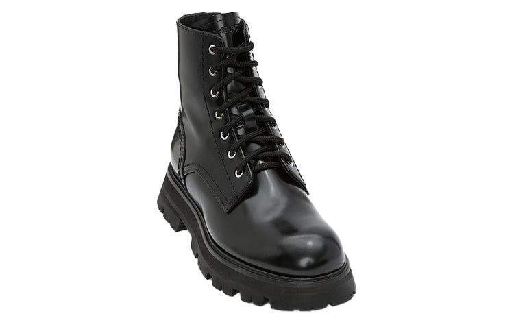 (WMNS) Alexander McQueen Wander Boot 'Black' 657569WHZ801000