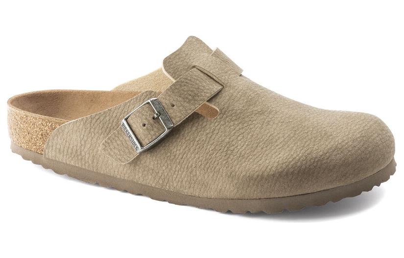 Birkenstock Boston Synthetik 'Desert Dust Gray Taupe' 1023196