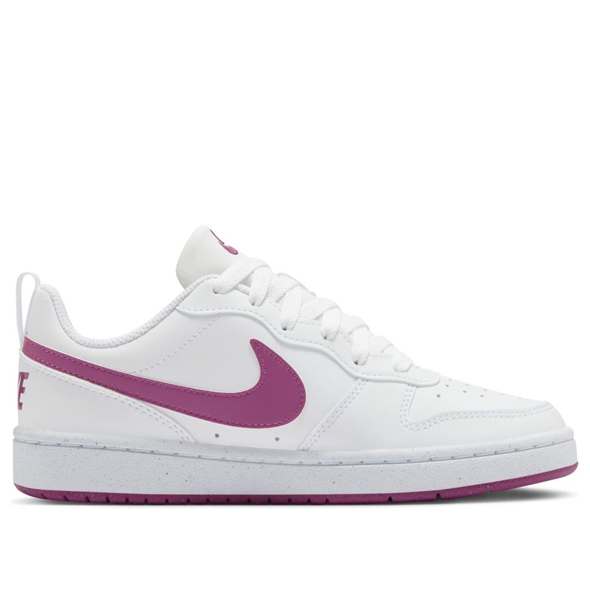 (GS) Nike Court Borough Low Recraft 'White Hot Fuchsia' DV5456-121