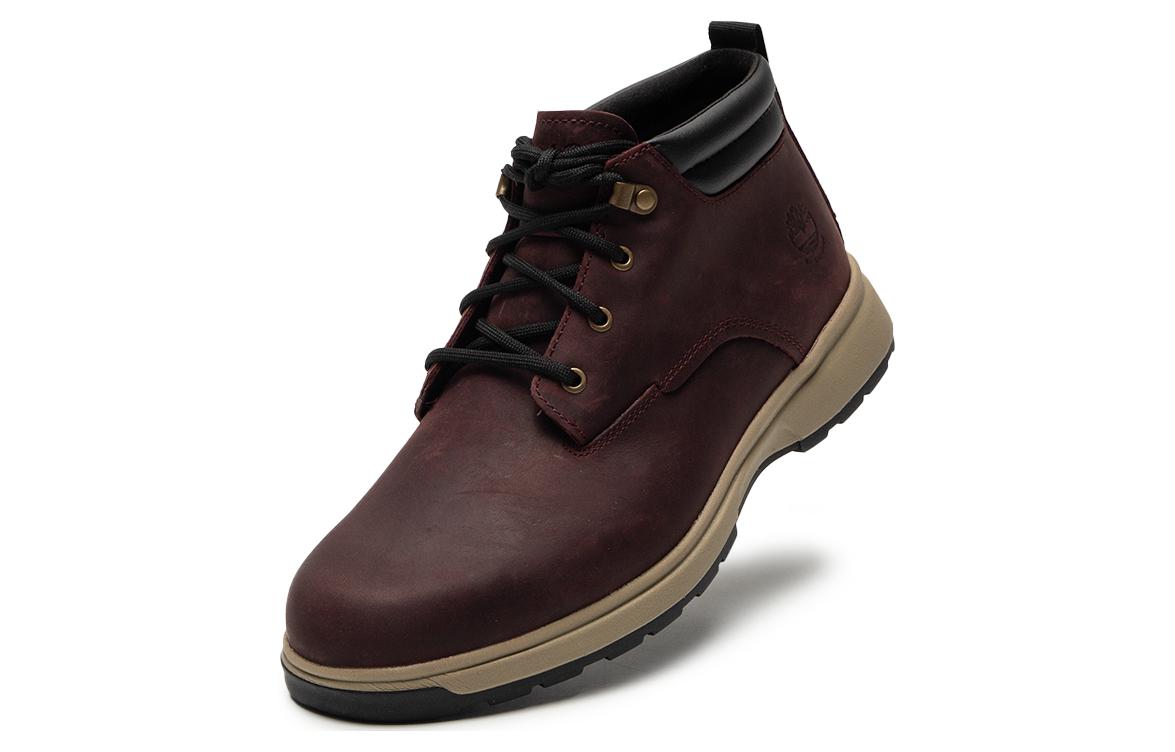 Timberland GreenStride Atwells Ave Waterproof Chukka Boot 'Burgundy Full Grain' A5XU1MC60