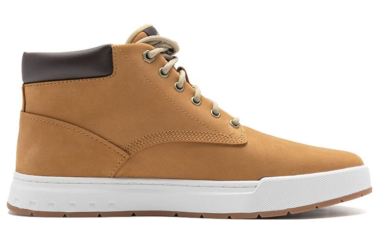 Timberland Maple Grove Leather Chukka Boots 'Wheat' A5PRVM231
