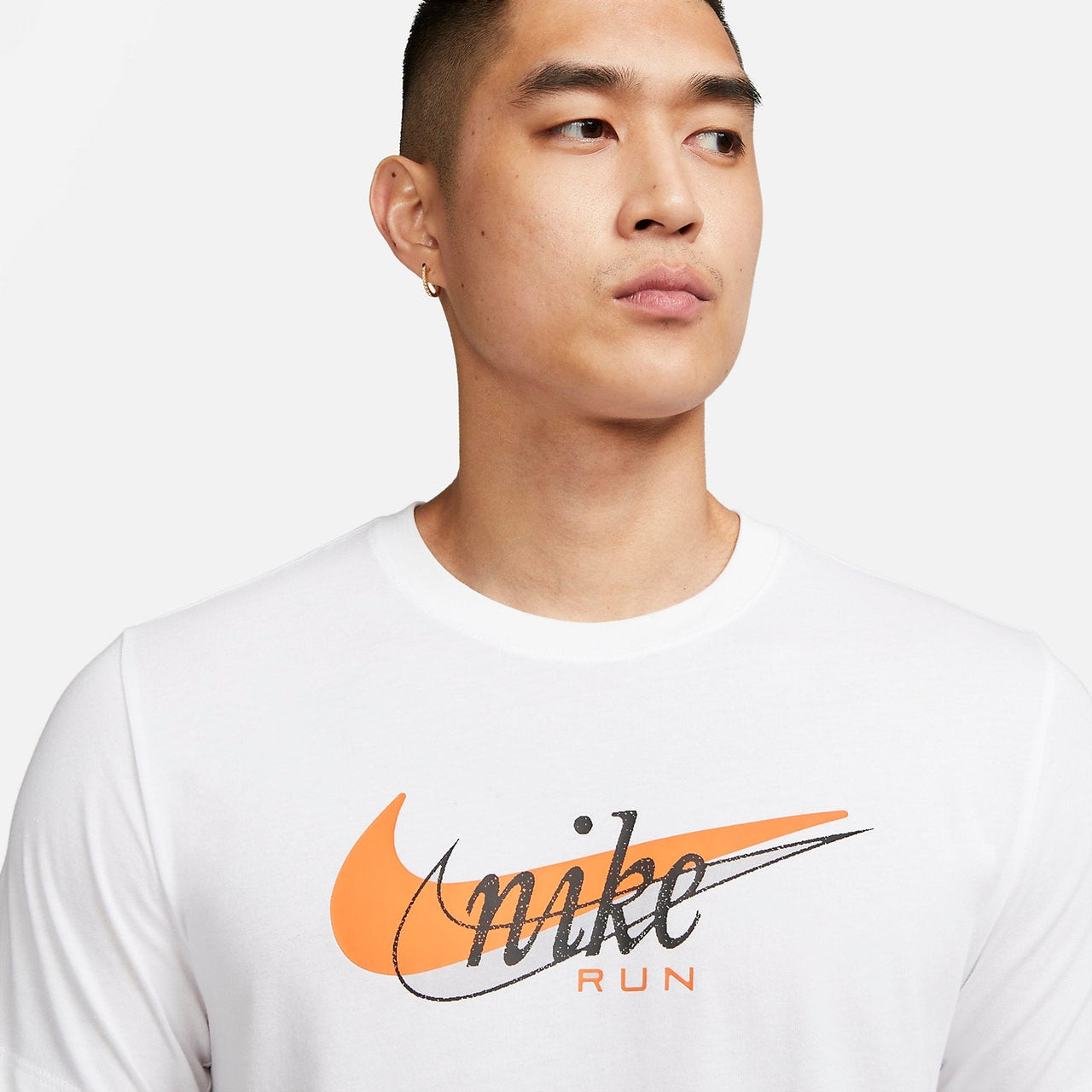 Nike Dri-FIT Running T-Shirt 'White' FD0125-100