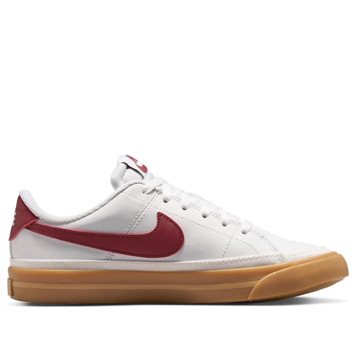 (GS) Nike Court Legacy 'White Red Gum' DA5380-132