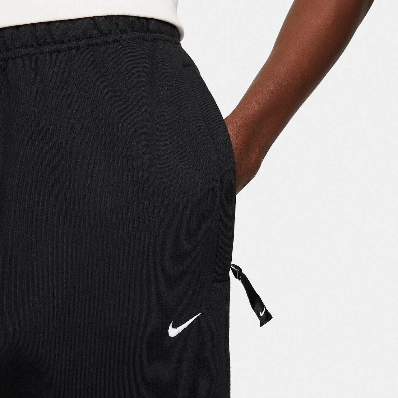 Nike Solo Swoosh Fleece Trousers 'Black' DX1364-010