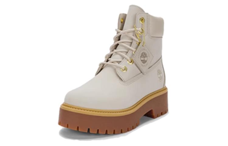 (WMNS) Timberland Stone Street 6 Inch Platform Waterproof Boot 'Light Taupe' A6AWZW