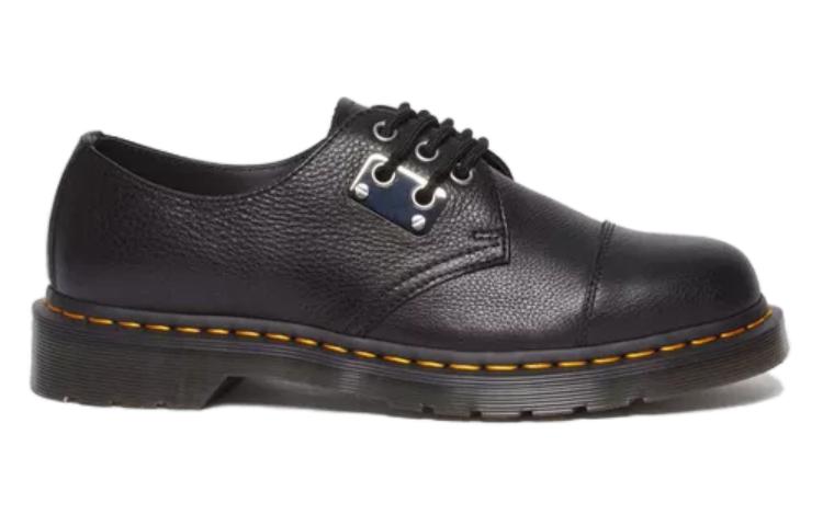 Dr.Martens 1461 Toe Plate Lunar Leather Oxford Shoes 'Black Milled Nappa' 31684001