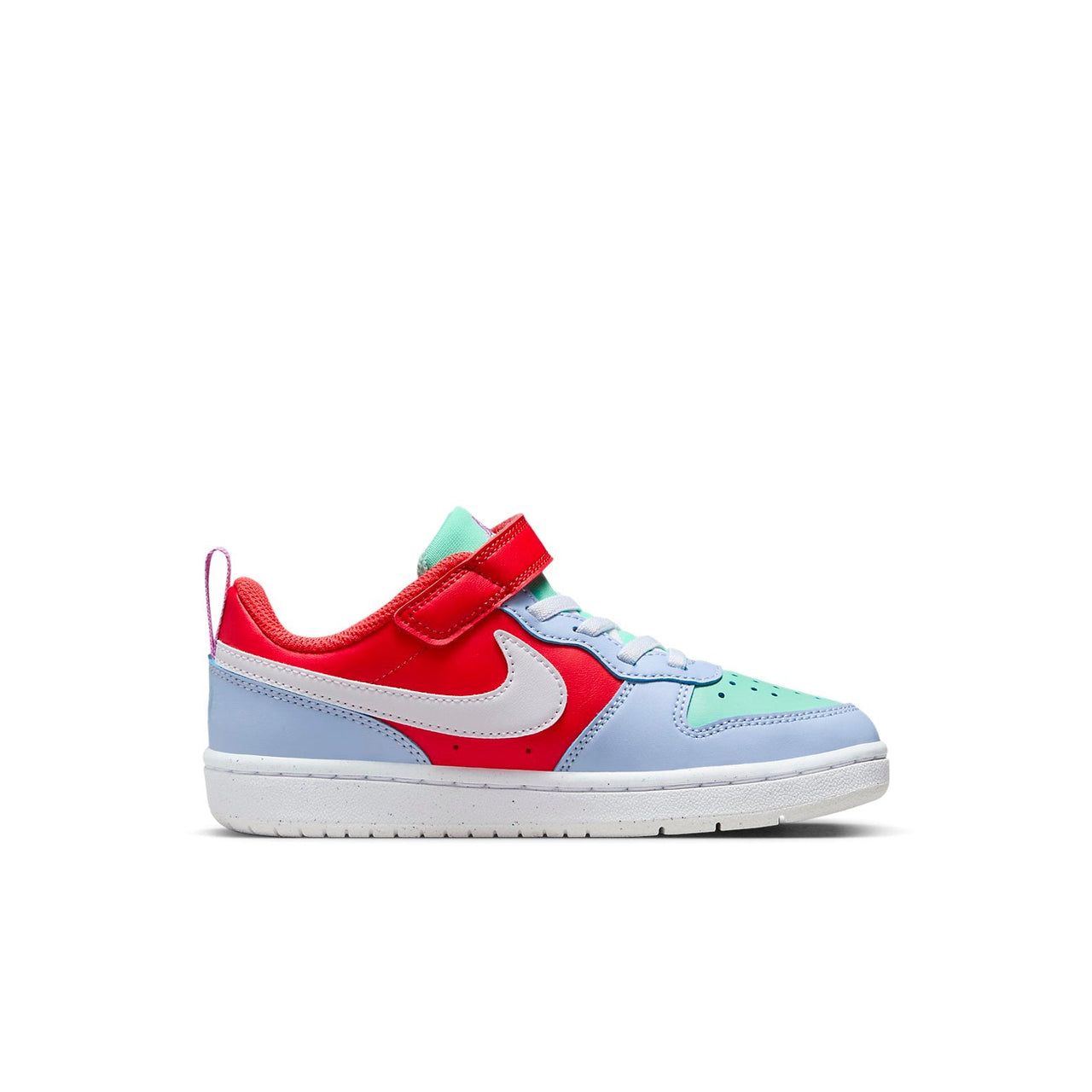 (PS) Nike Court Borough Low Recraft Shoes 'Cobalt Bliss Track Red' DV5457-400