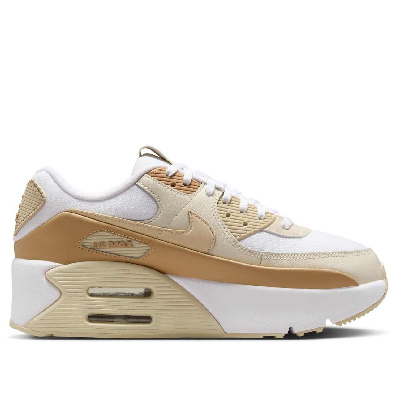 (WMNS) Nike Air Max 90 LV8 'White Club Gold' FD4328-112