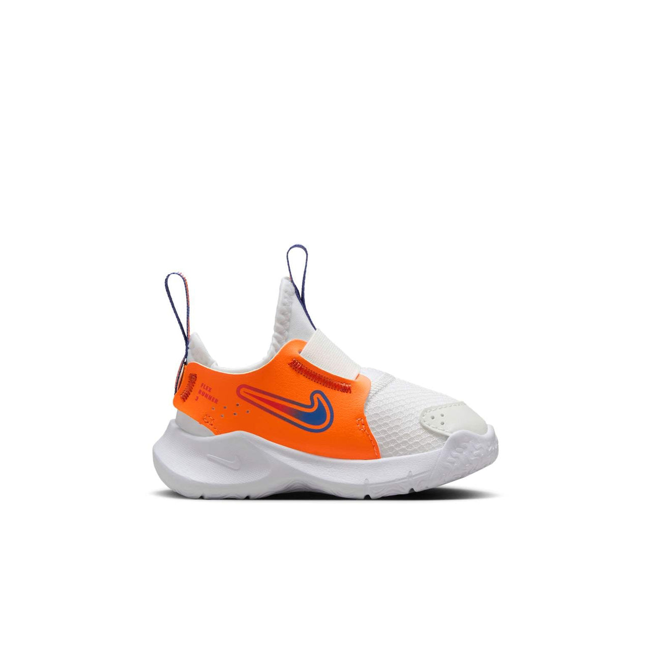 (TD) Nike Flex Runner 3 'White Total Orange Team Orange Astronomy Blue' FN1478-101