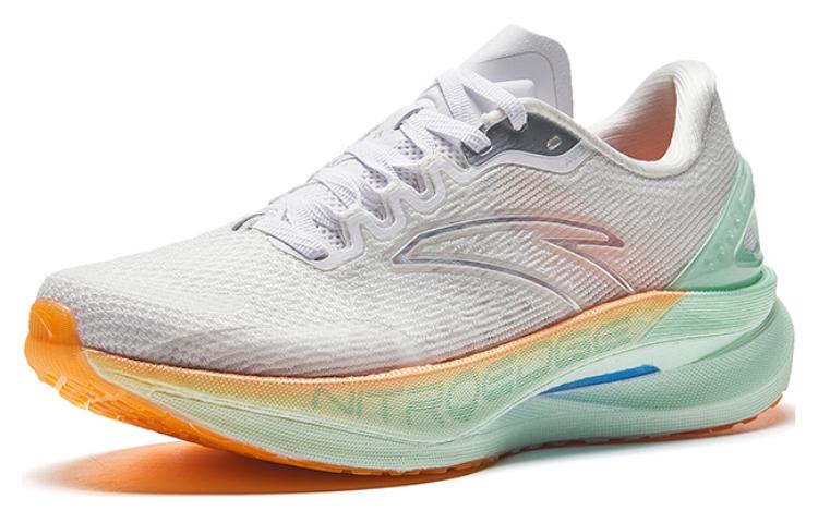 (WMNS) ANTA Running Series Sneakers 'White Green Yellow' 122335580S-8