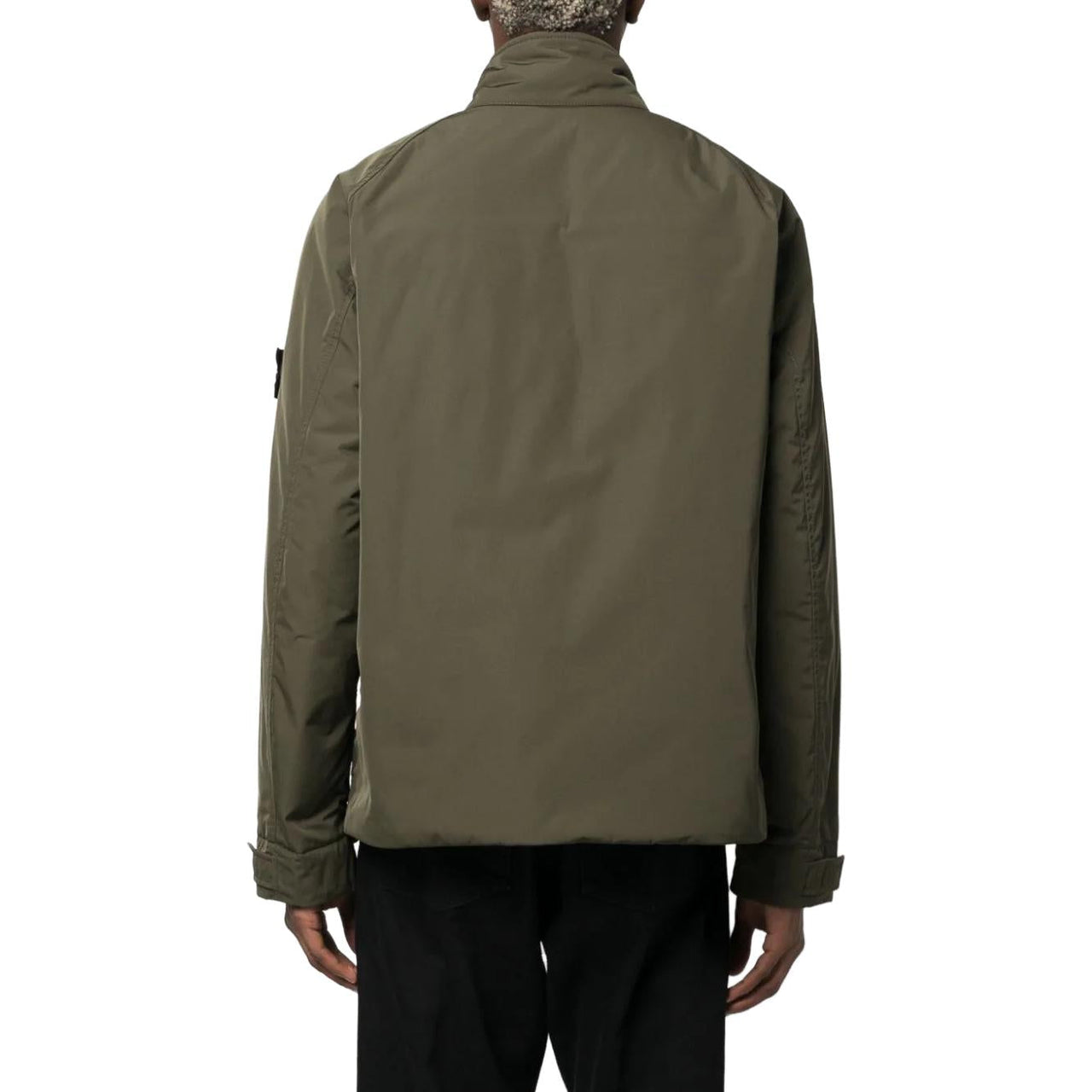 STONE ISLAND Compass Patch Zip-Up Windbreaker 'Green' 791541926-V0058