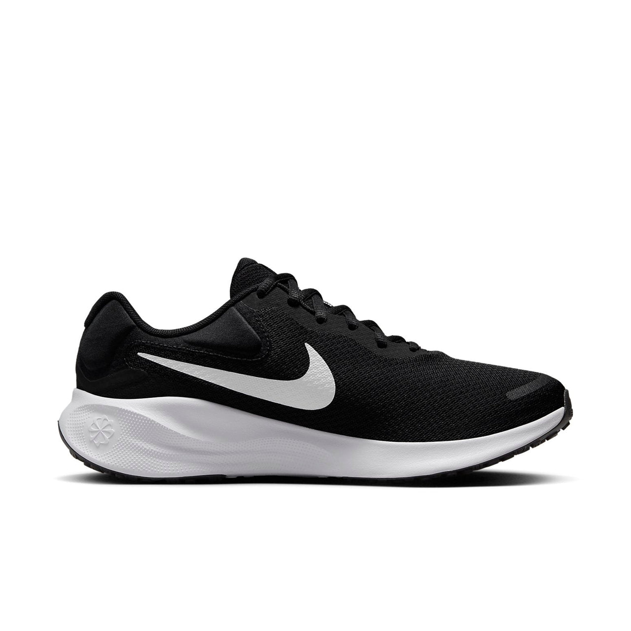 (WMNS) Nike Revolution 7 Wide 'Black White' FZ6829-001