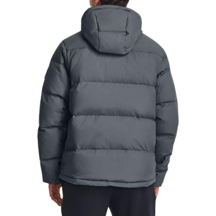 Under Armour ColdGear Infrared Down Crinkle Jacket 'Pitch Grey' 1378830-002
