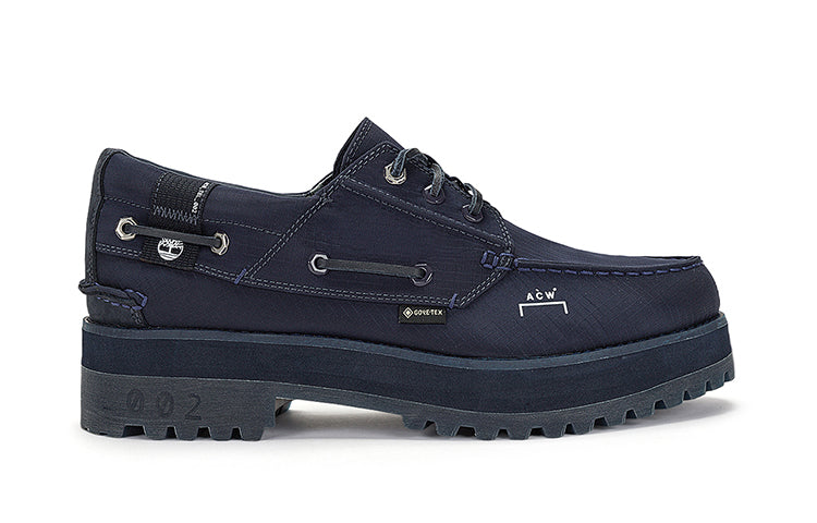 Timberland x A COLD WALLWaterproof Authentic 3 Eye Boat Shoe 'Navy' A683Y