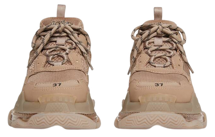 (WMNS) Balenciaga Triple S Sneakers 'Clear Sole Brown' 544351W2GA12510
