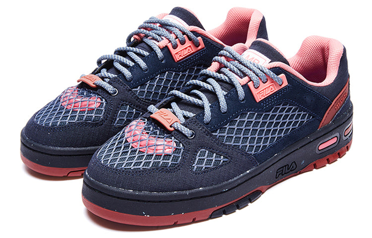 (WMNS) FILA FUSION x Marcelo Burlon Teratach Low Shoes 'Navy Red' T12W229104FFB