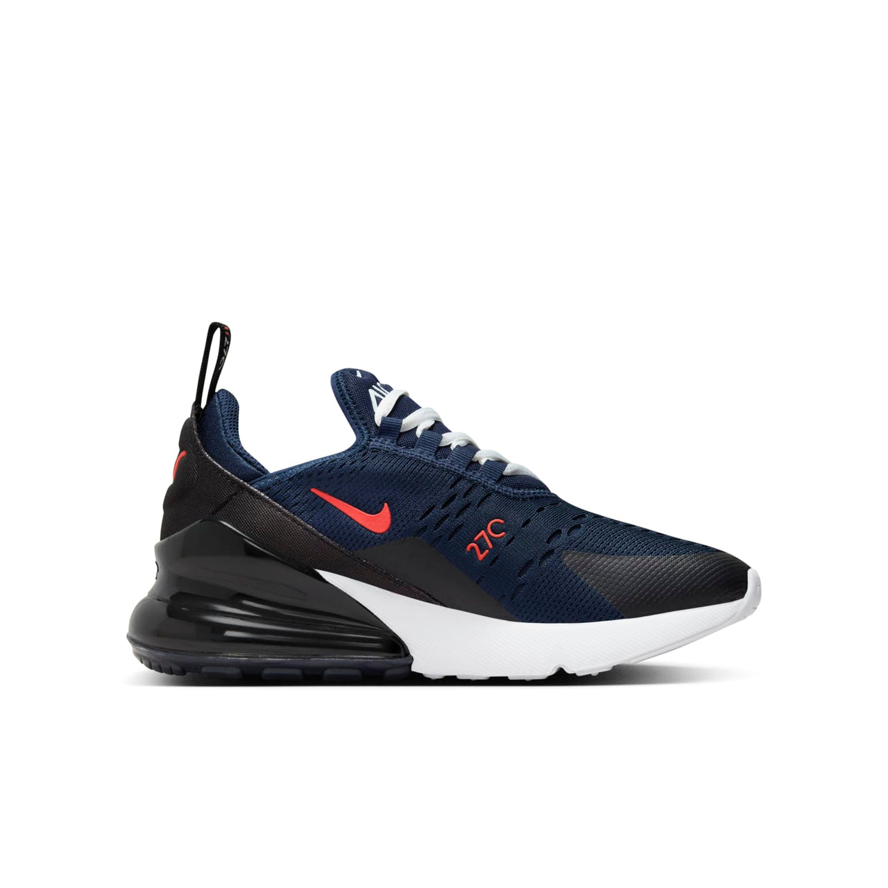 (GS) Nike Air Max 270 'Midnight Navy Picante Red' 943345-410