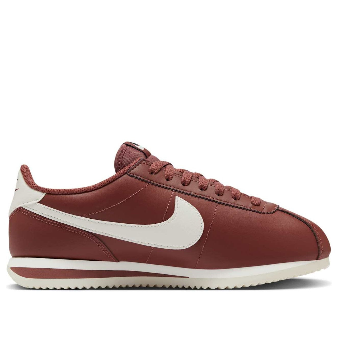 (WMNS) Nike Cortez Leather 'Red Sepia Black Sail' DN1791-201