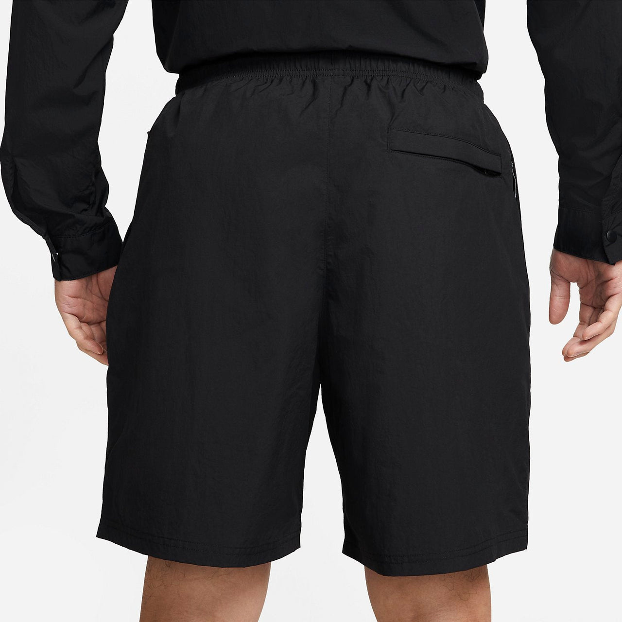 Nike Lab Solo Swoosh Shorts 'Black' DX0750-010