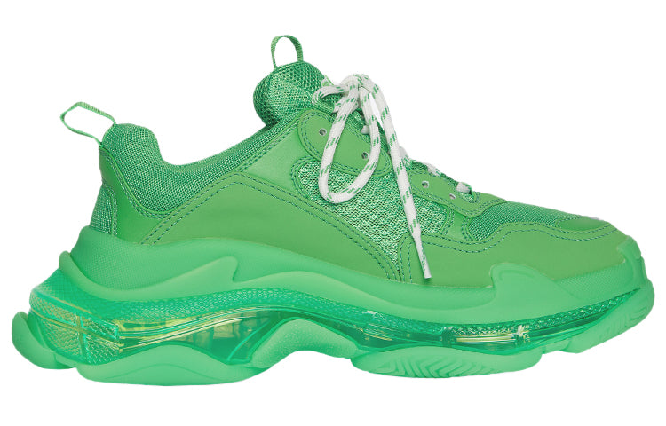 (WMNS) Balenciaga Triple S 'Clear Sole - Green' 544351W2GA13510