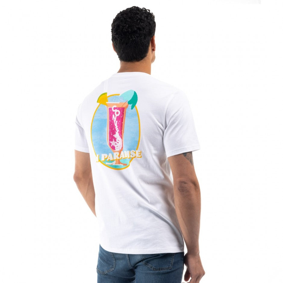 Converse Tropical Drink T-shirt 'White' 10024749-A02