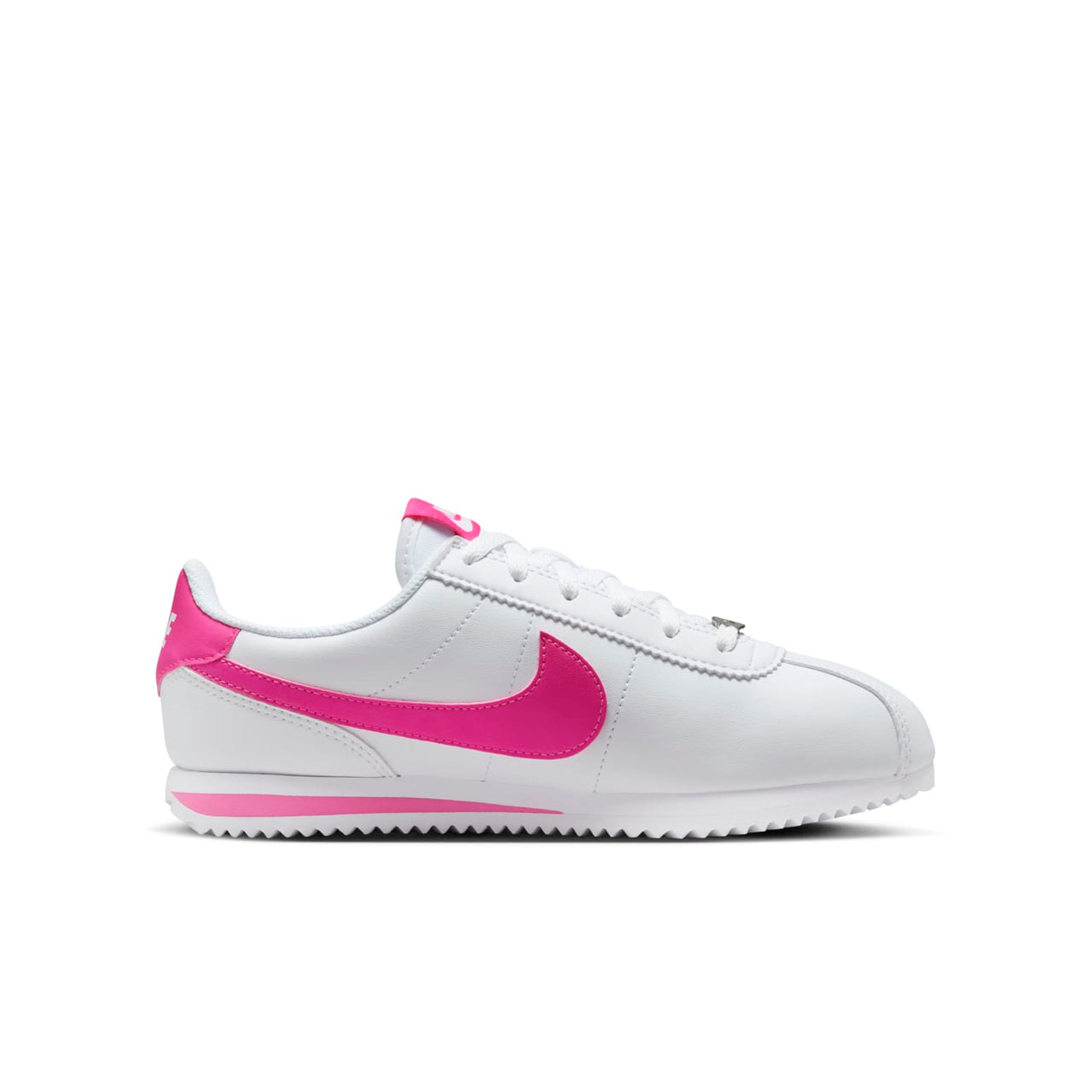 (GS) Nike Cortez 'White Laser Fuchsia' DM0950-104
