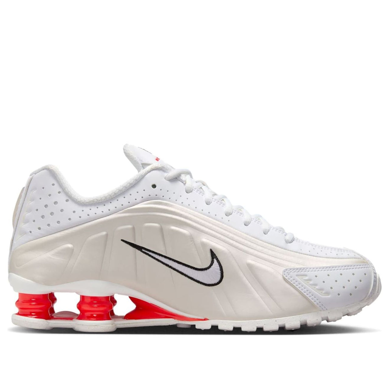 (WMNS) Nike Shox R4 'White Phantom Picante Red' AR3565-103