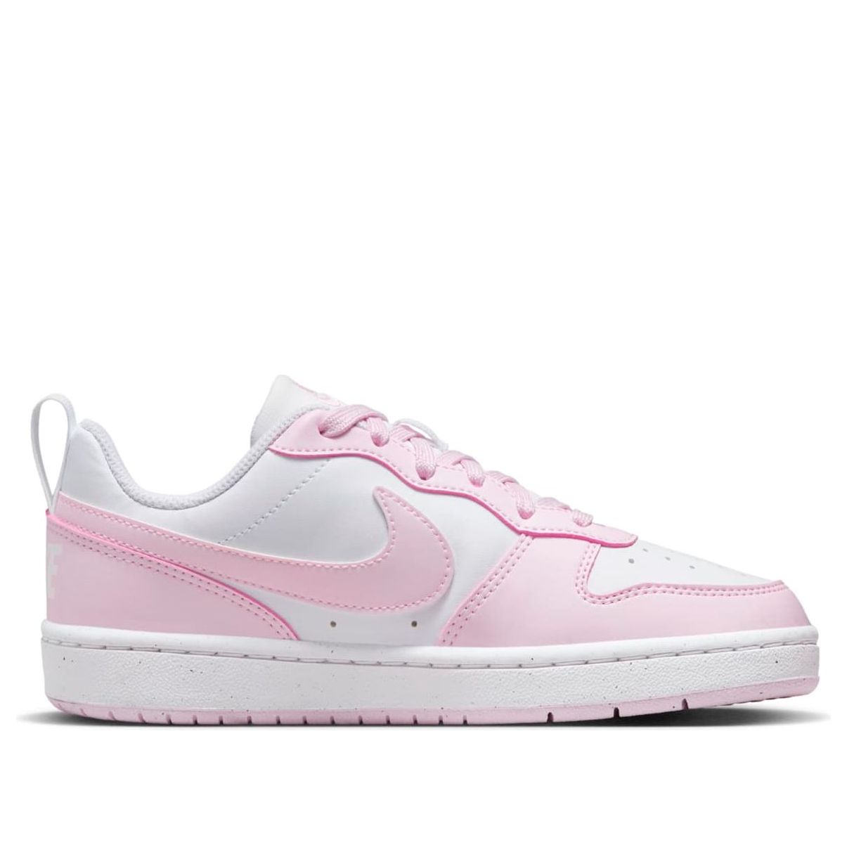 (GS) Nike Court Borough Low Recraft 'White Pink Foam' DV5456-105