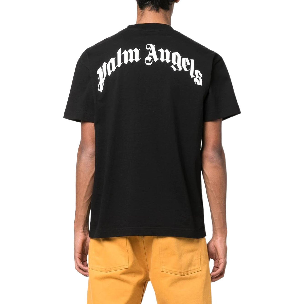 Palm Angels Leopard Bear Classic Tee 'Black Brown' PMAA001S22JER0181060