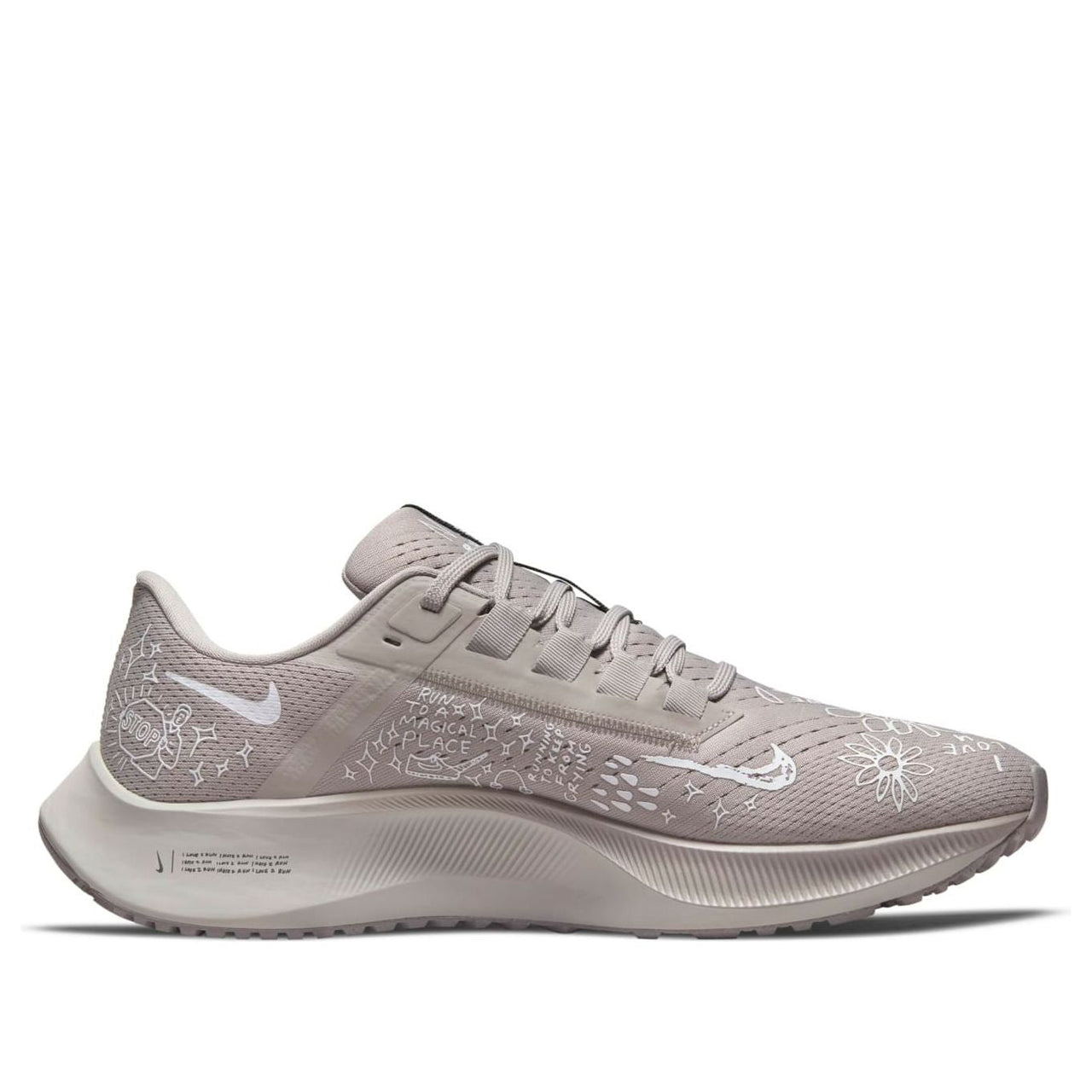Nike x Nathan Bell Air Zoom Pegasus 38 A.I.R. 'Run To A Magical Place - College Grey' DM1610-001