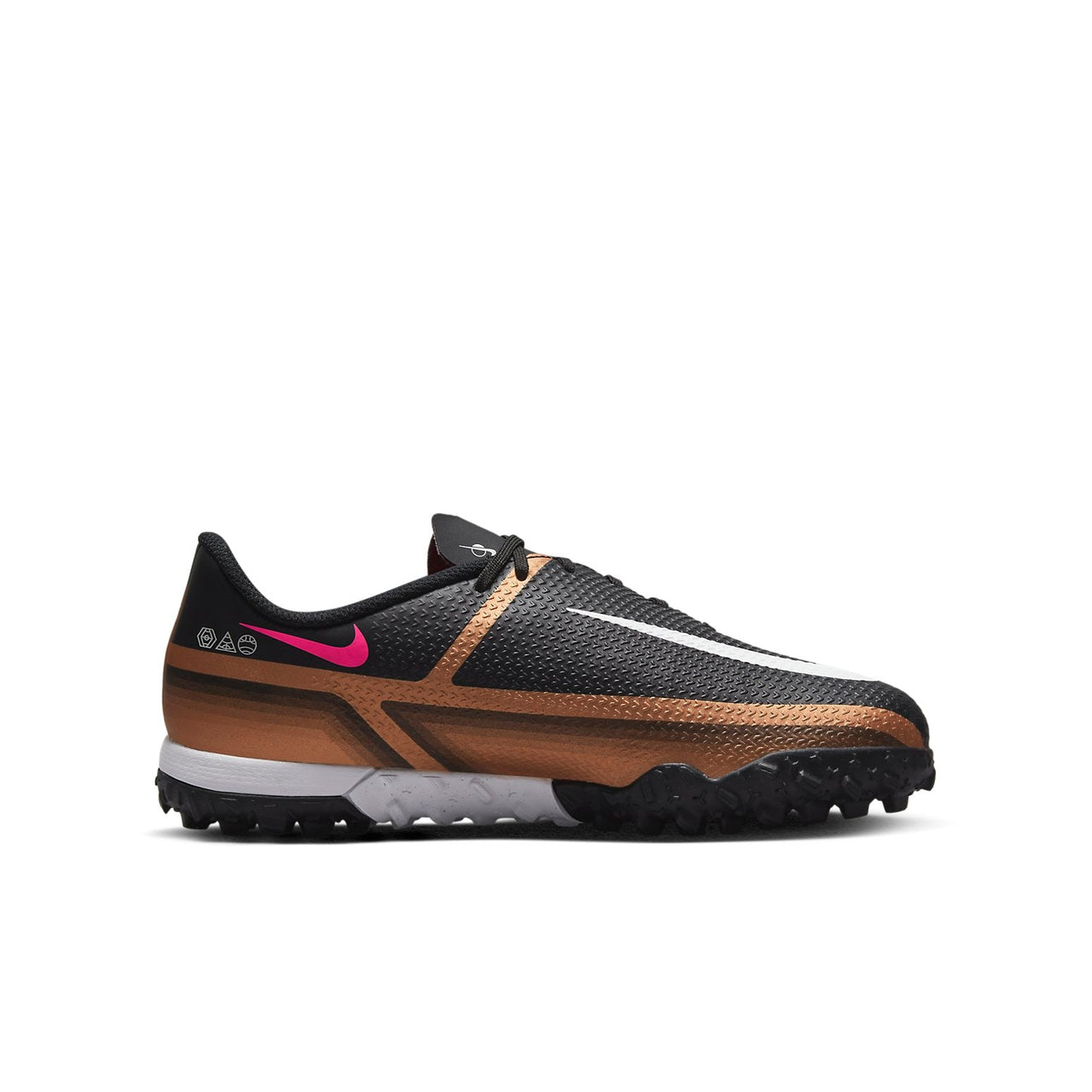 (GS) Nike Phantom GT2 Academy TF 'Metallic Copper Black' DR6062-810
