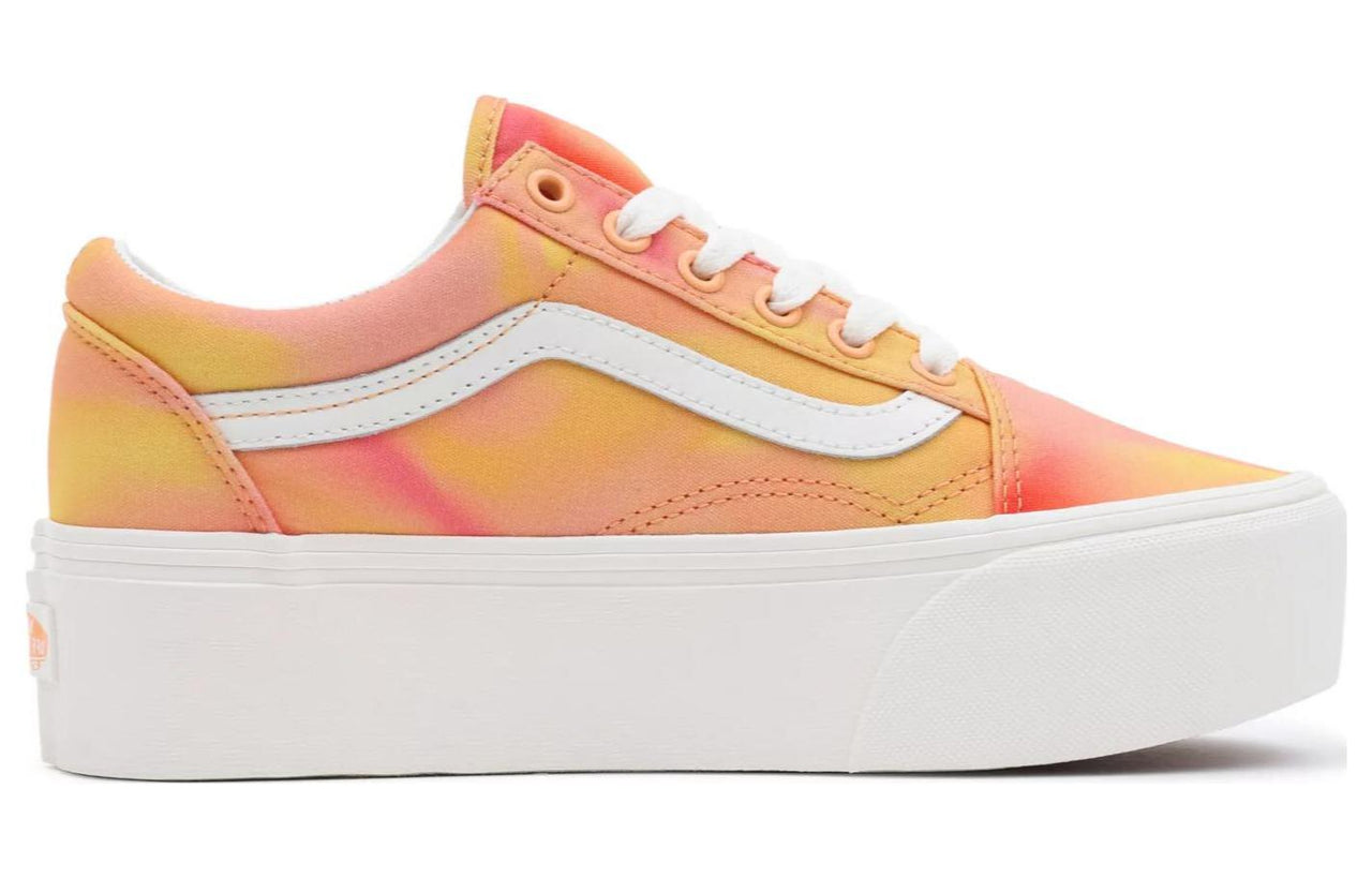 (WMNS) Vans Old Skool Stackform Shoes 'Orange White' VN0A7Q5MORA