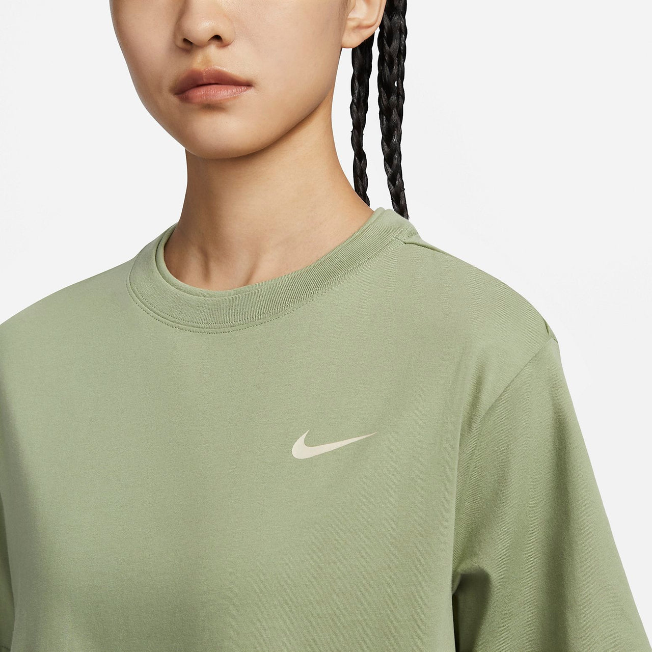 (WMNS) Nike AS W NSW SS TOP GCEL 'Green' FQ7009-386