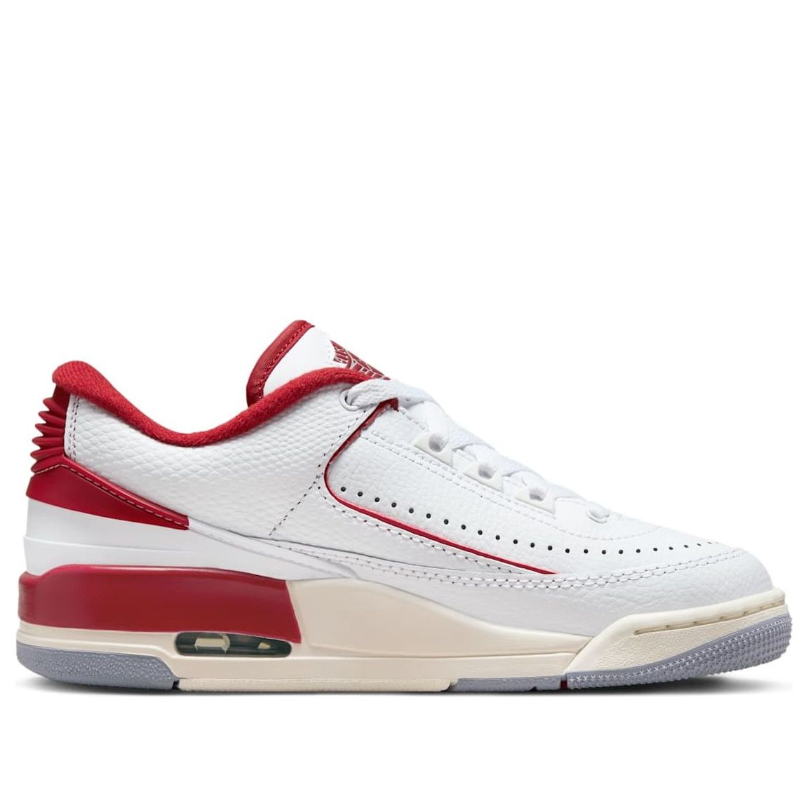 (GS) Air Jordan 2/3 'White Varsity Red' FD0384-161