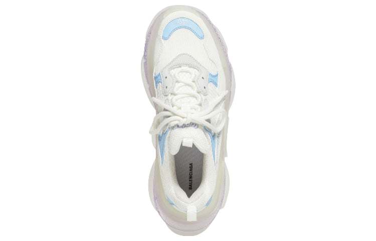 (WMNS) Balenciaga Triple S 'Clear Sole - Light Blue Purple' 544351W2GA39944