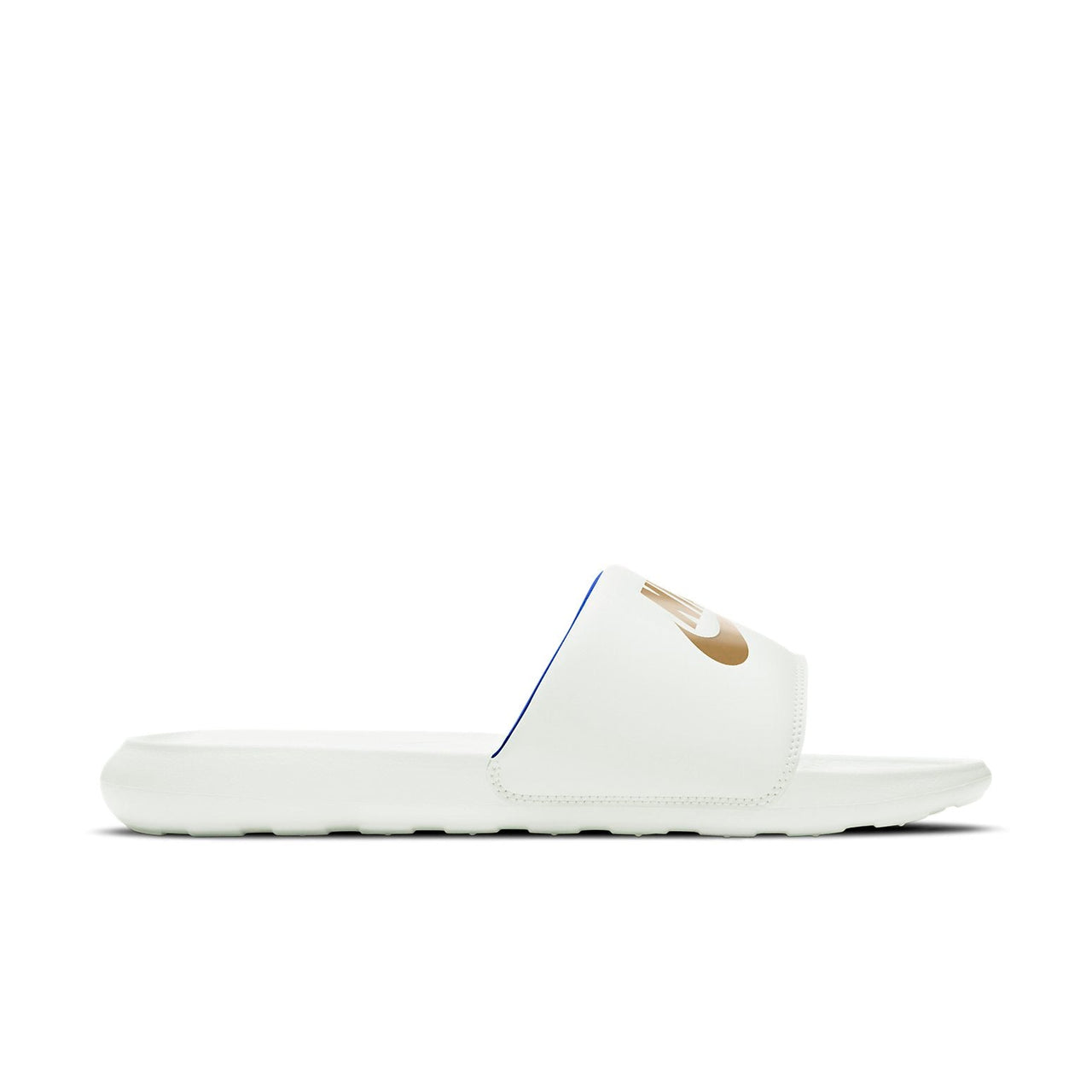 Nike Victori One Slide 'Summit White Metallic Gold' CN9675-105